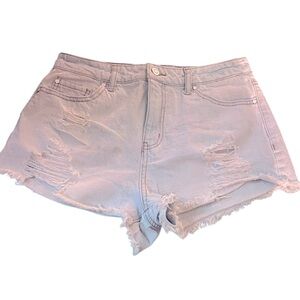 Woman's distressed shorts sz 7/28